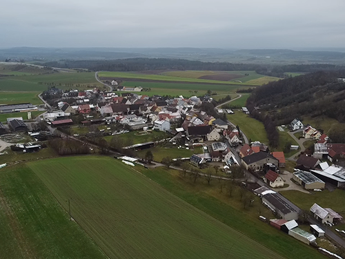 Luftbild von Beerbach