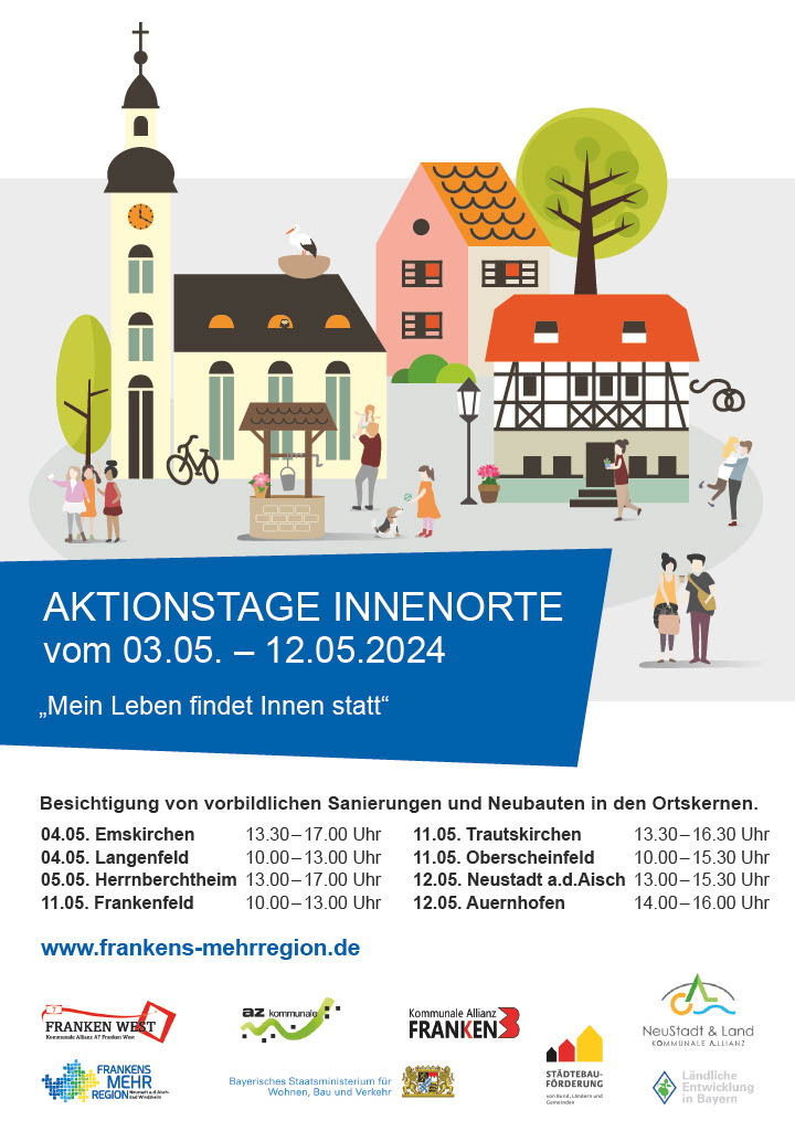 Programm Aktionstage Innen Orte Plakat Aktionstage Innen Orte