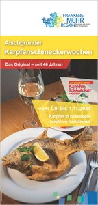 Titelbild Flyer Aischgründer Karpfenschmeckerwochen