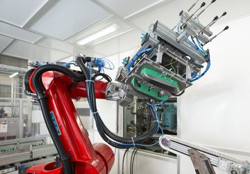 Roboter in einem Betrieb