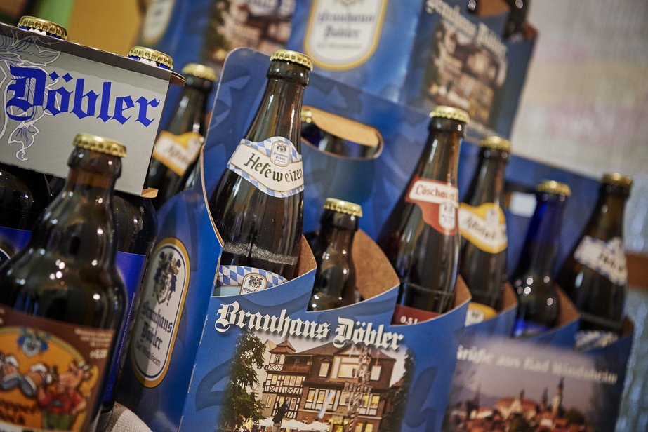 Verschiedene Biersorten © Florian Trykowski Verschiedene Biersorten der Brauerei Döbler