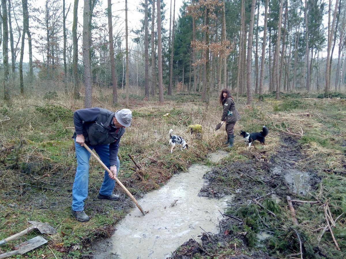 Naturpark-Ranger bei der Arbeit