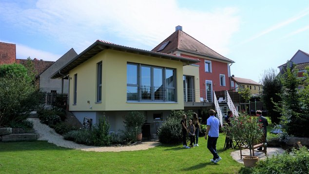 Haus mit Garten