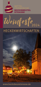 Weinfestkalender 2024, Titelbild Mondscheinweinfest in Krassolzheim