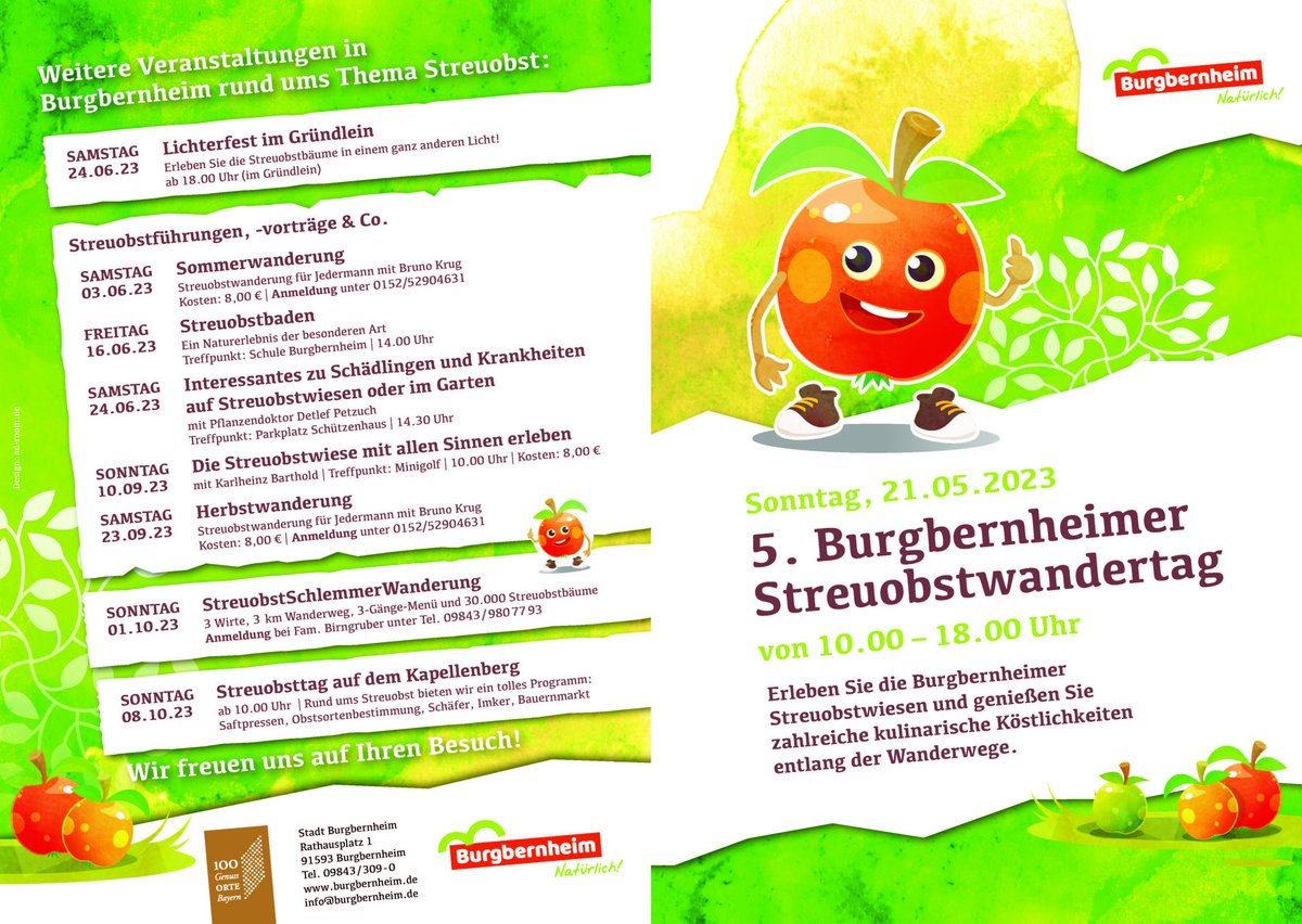 Karte zu Streuobsterlebnispfad