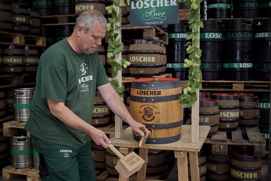 Fassanstich © Florian Trykowski Fassanstich mit der Brauerei Loscher
