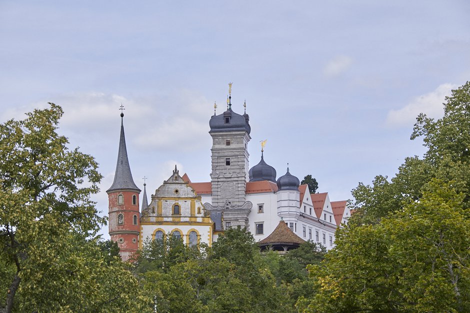 ©Ines Männl Blick auf Schloss Schwarzenberg in Scheinfeld.