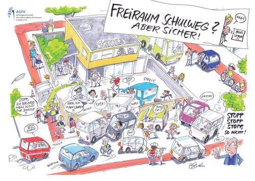 Elterntaxi, Schule, Schulweg