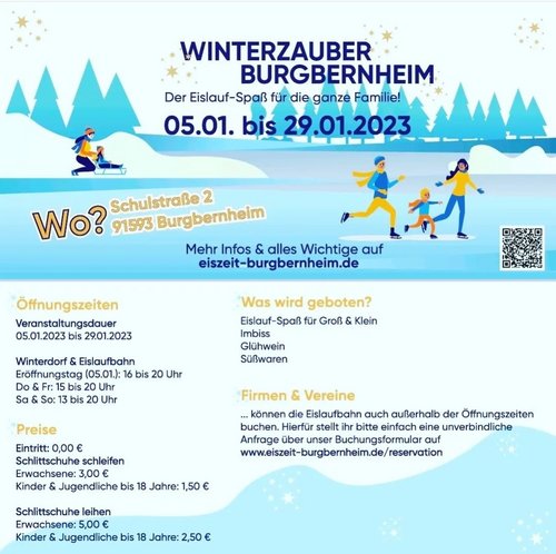 Eisbahn in Burgbernheim